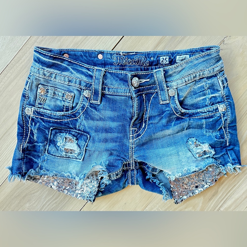 Miss Me Jean Shorts